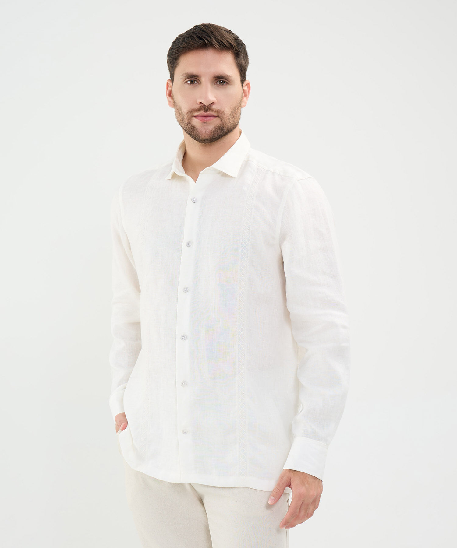 Guayabera en Lino