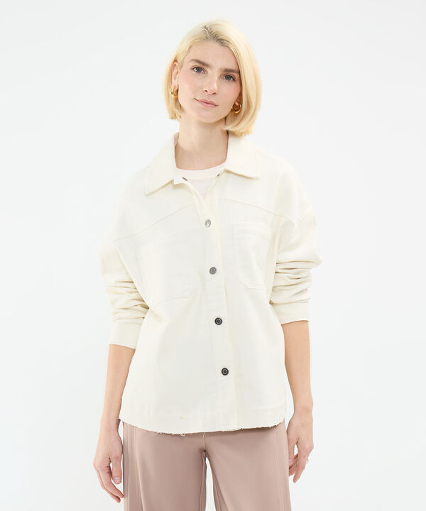 Sobrecamisa en Efecto Pana image number null