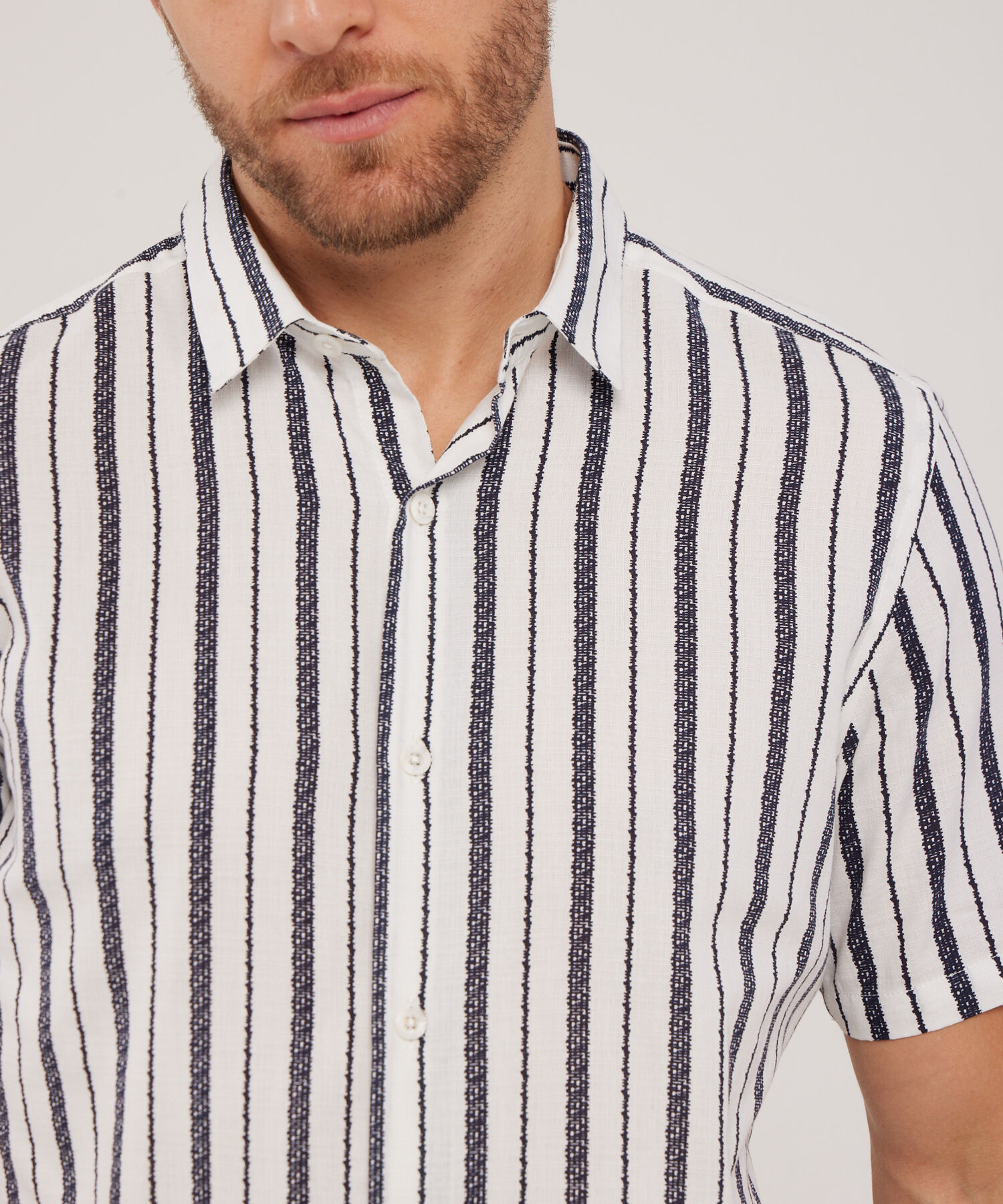 Camisa Manga Corta Estampada