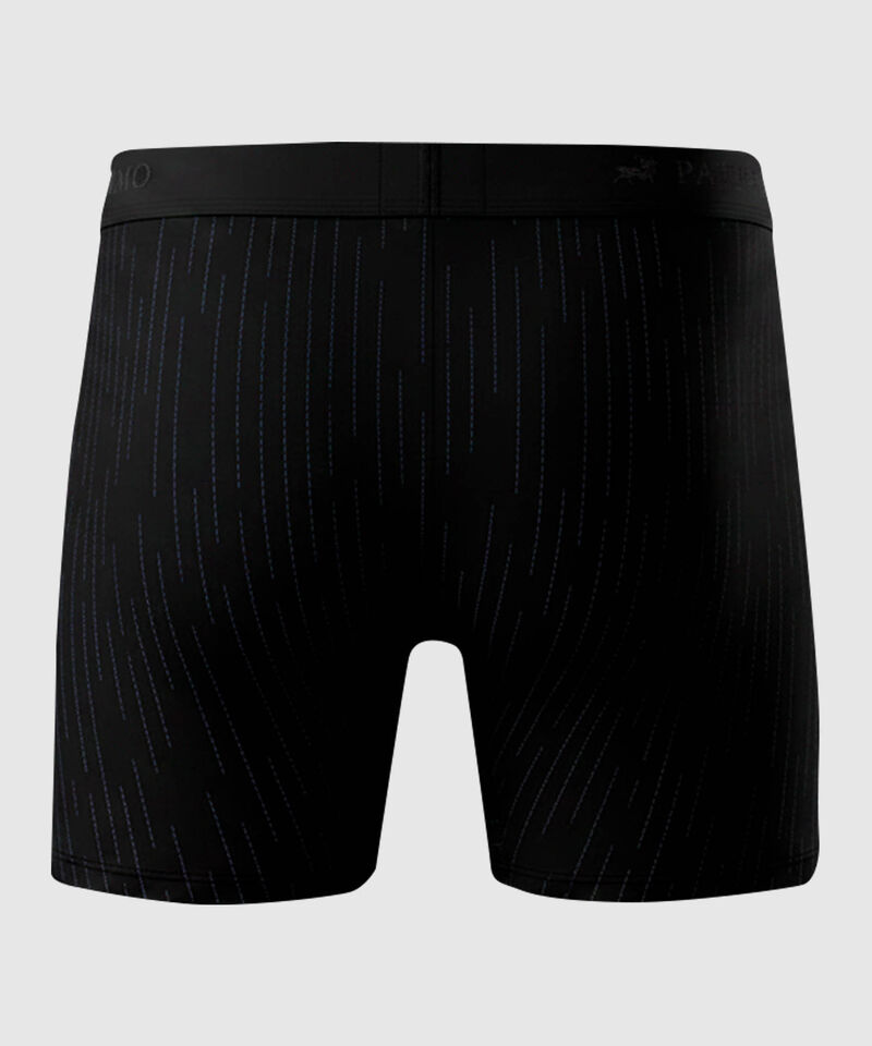 B&oacute;xer Ajustado Estampado Para Hombre