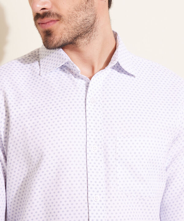 Camisa Manga Larga Estampada