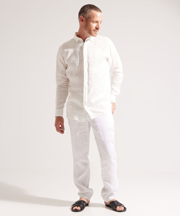 Camisa Guayabera con Bordado