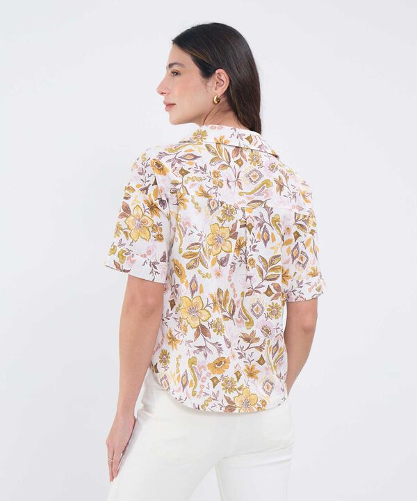 Camisa Manga Corta Estampada
