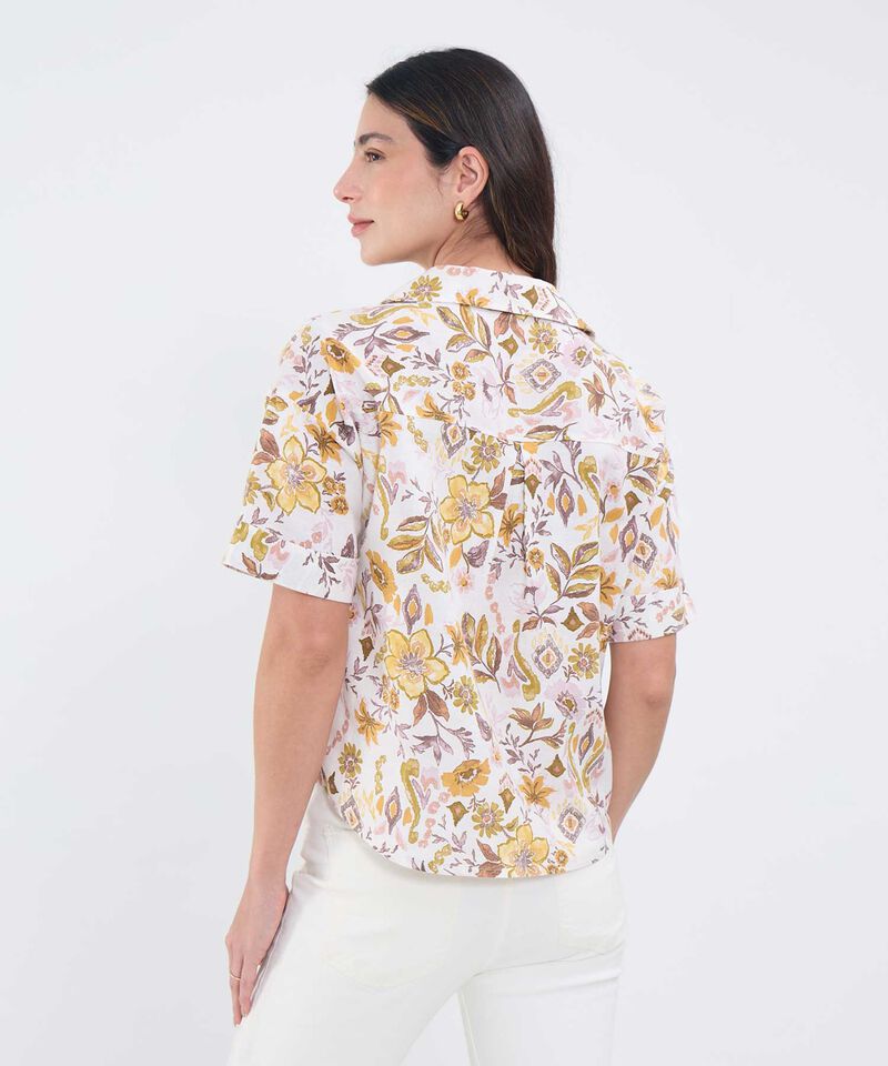 Camisa Manga Corta Estampada