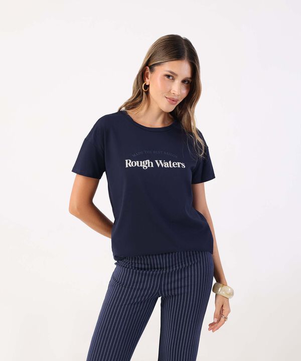 Camiseta Para Mujer Estampado Floral image number null