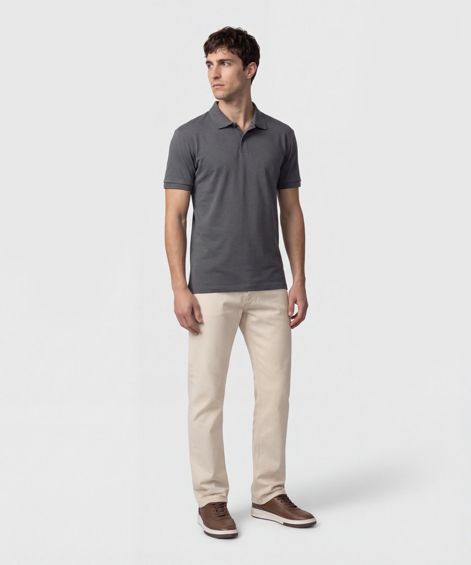 Polo Premium En Tejido Piqu&eacute; Hombre