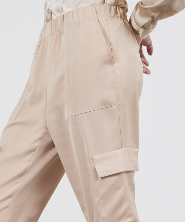 Pantalon Cargo Unicolor image number null