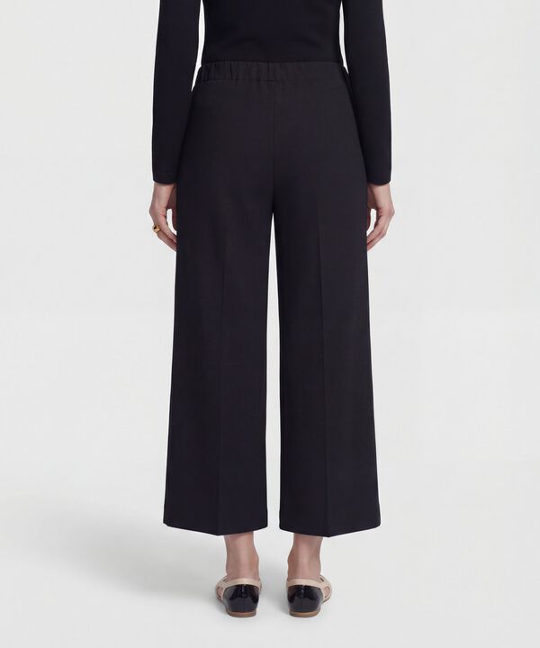 Pantal&oacute;n Culotte De Tiro Alto Para Mujer
