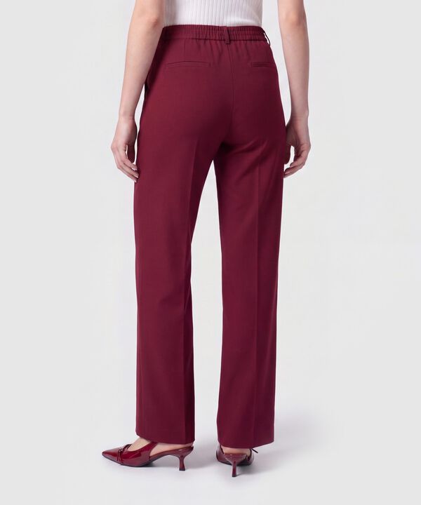 Pantal&oacute;n Recto con L&iacute;nea de Quiebre Para Mujer