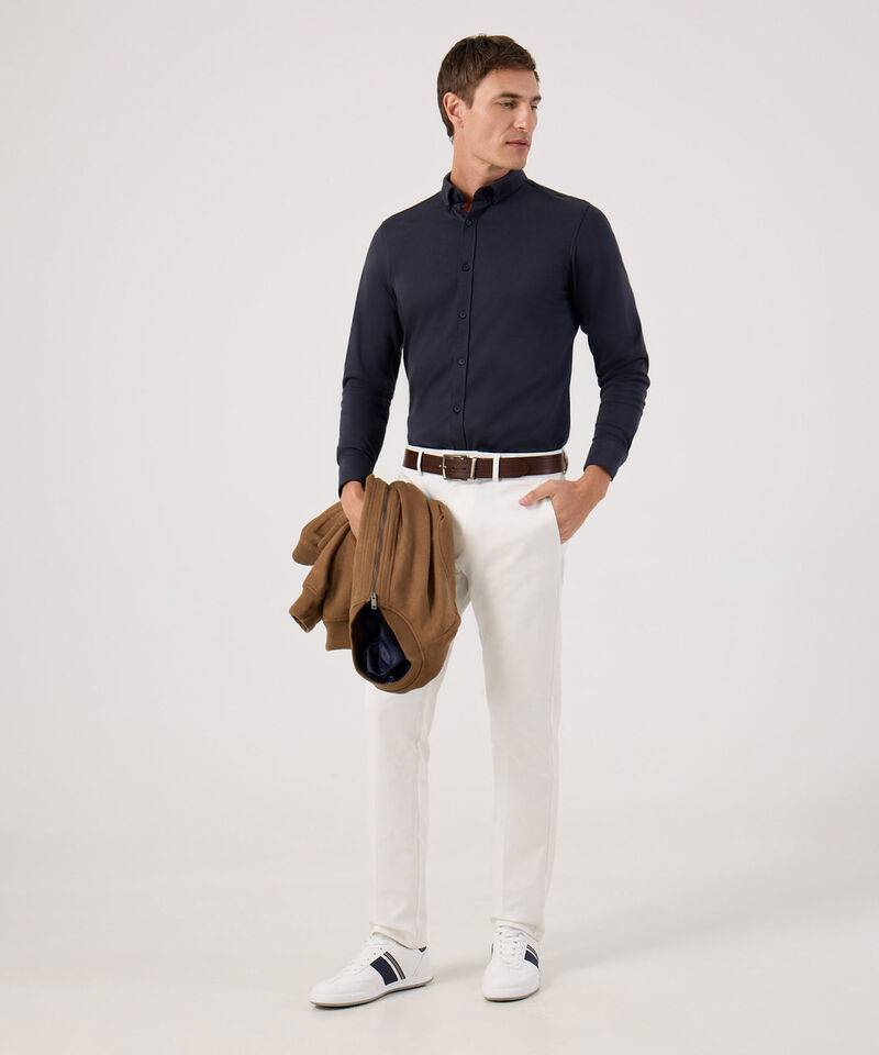 Camisa Manga Larga Unicolor