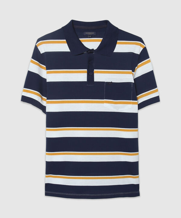 Polo Preteñida Silueta Slim Fit