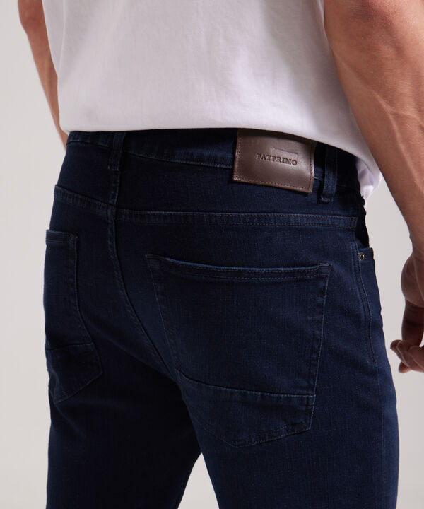 Jean Skinny Tono Oscuro