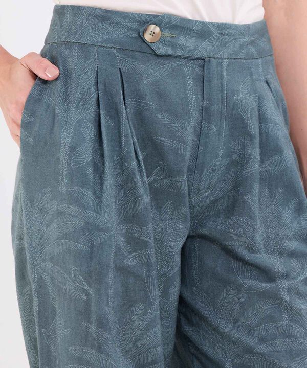 Pantalon estampado para mujer image number null