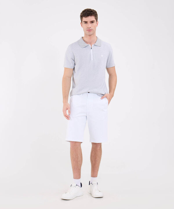 Polo Unicolor Con Cremallera image number null