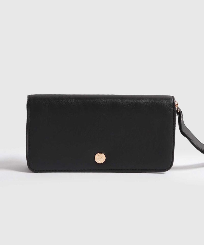 Billetera Rectangular en Efecto Cuero