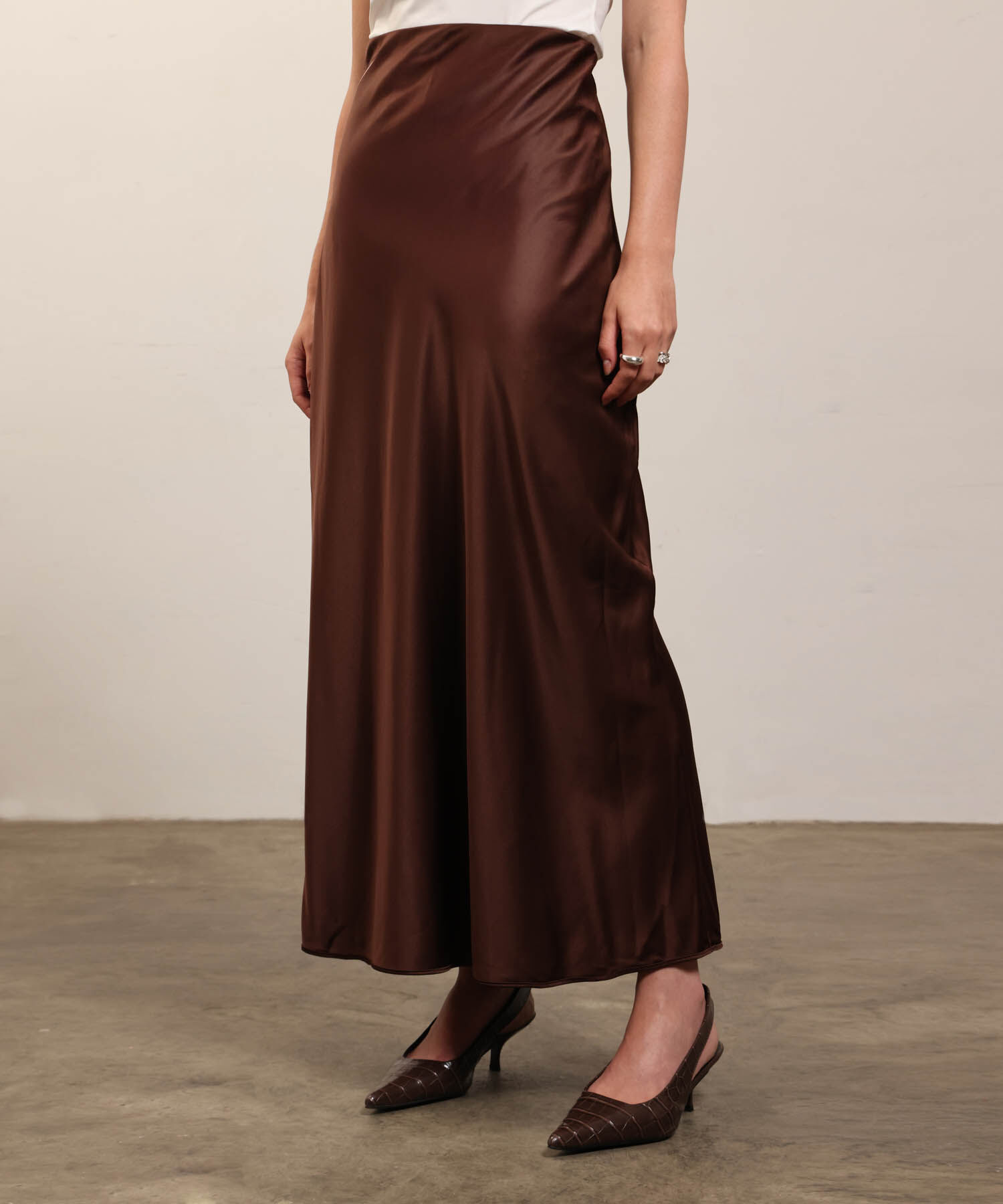 Falda Larga Minimalista para Mujer