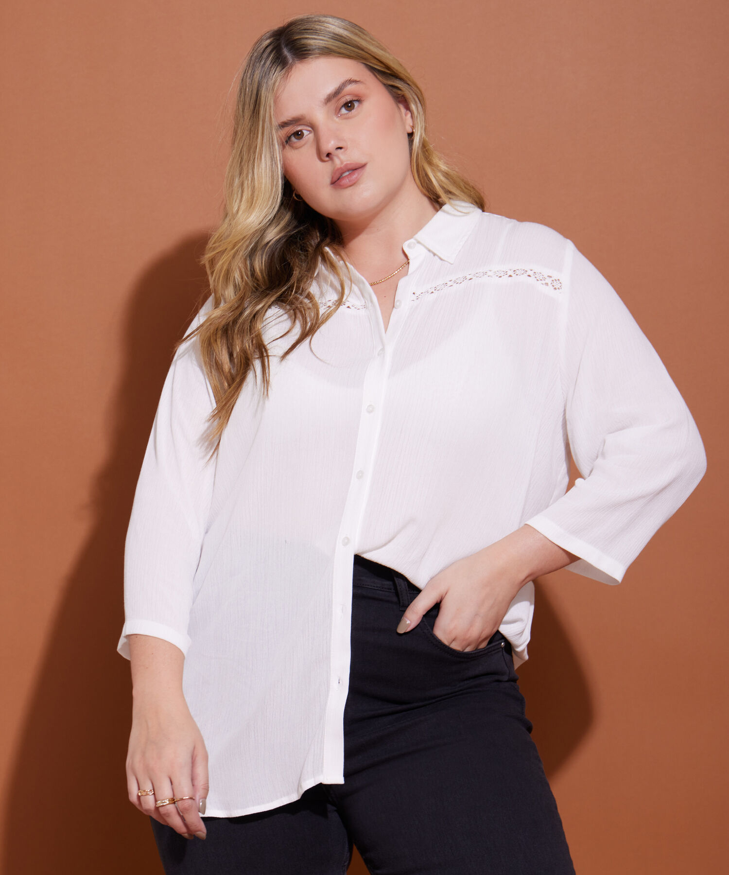Camisa Manga Tres Cuartos Compra Online Patprimo