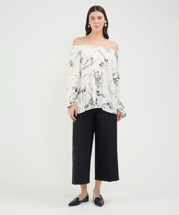 Blusa Estampado Botánico