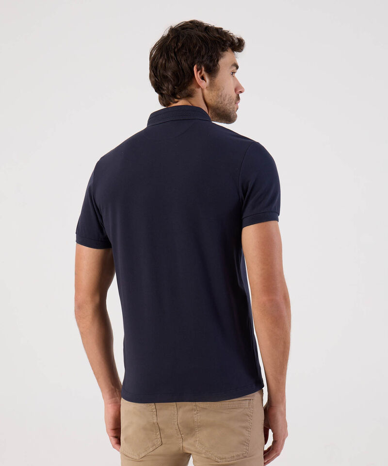Polo Slim Fit Con Detalles En Contraste