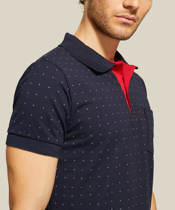 Polo Corte Slim Fit Blanco