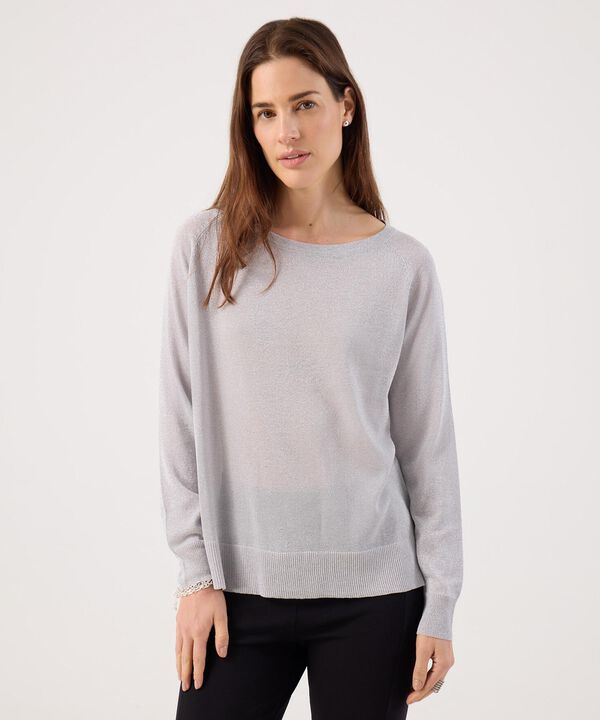Saco Unicolor Con Lurex image number null