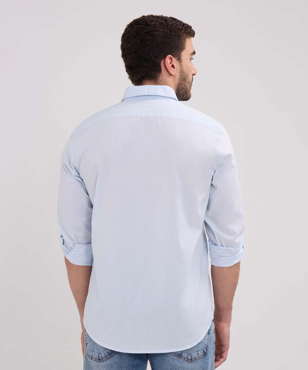 Camisa Manga Larga Unicolor
