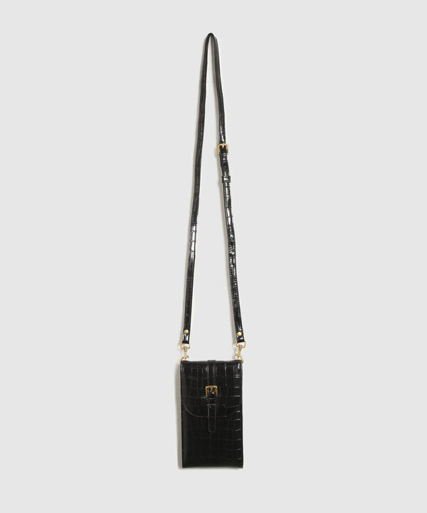 Bolso En Efecto Cuero image number null