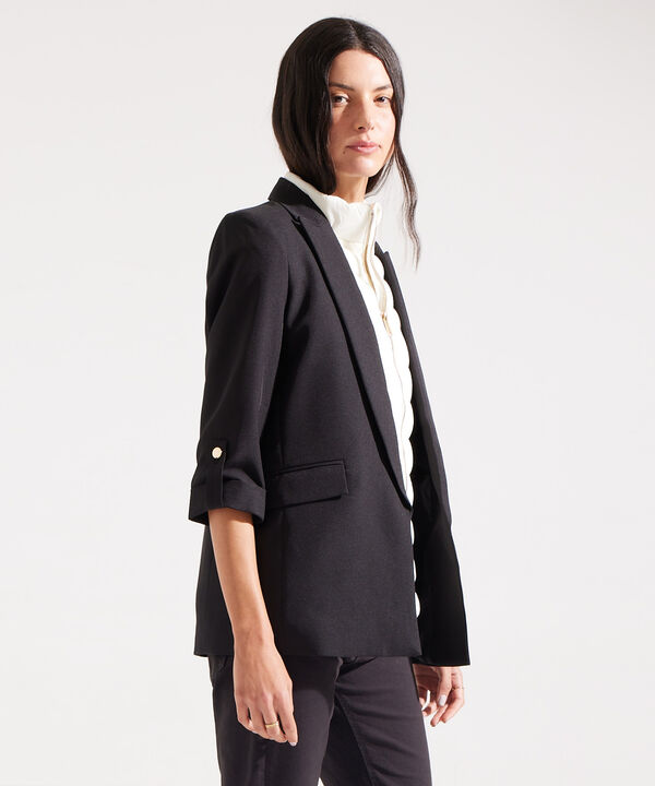 Blazer Abierto con Charreteras 