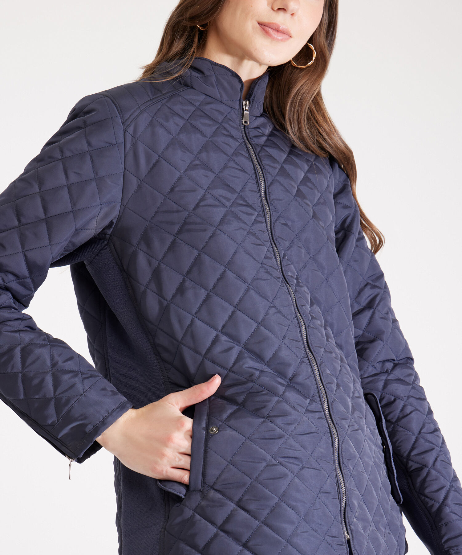 Chaqueta Acolchada Manga Larga