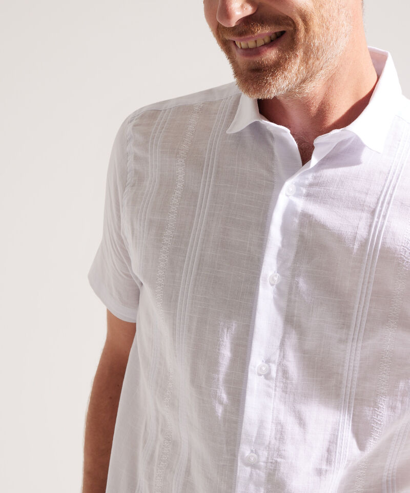 Camisa Guayabera Manga Corta