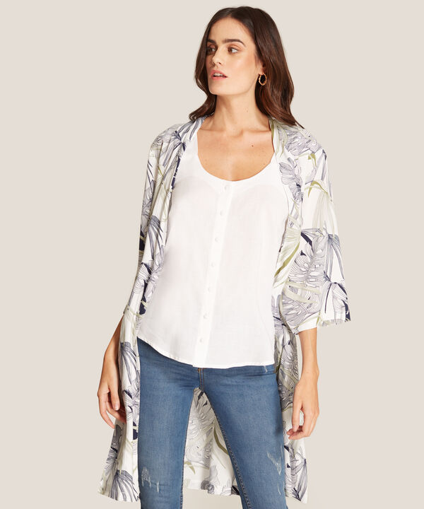 Chaqueta Manga 3/4 Estampado