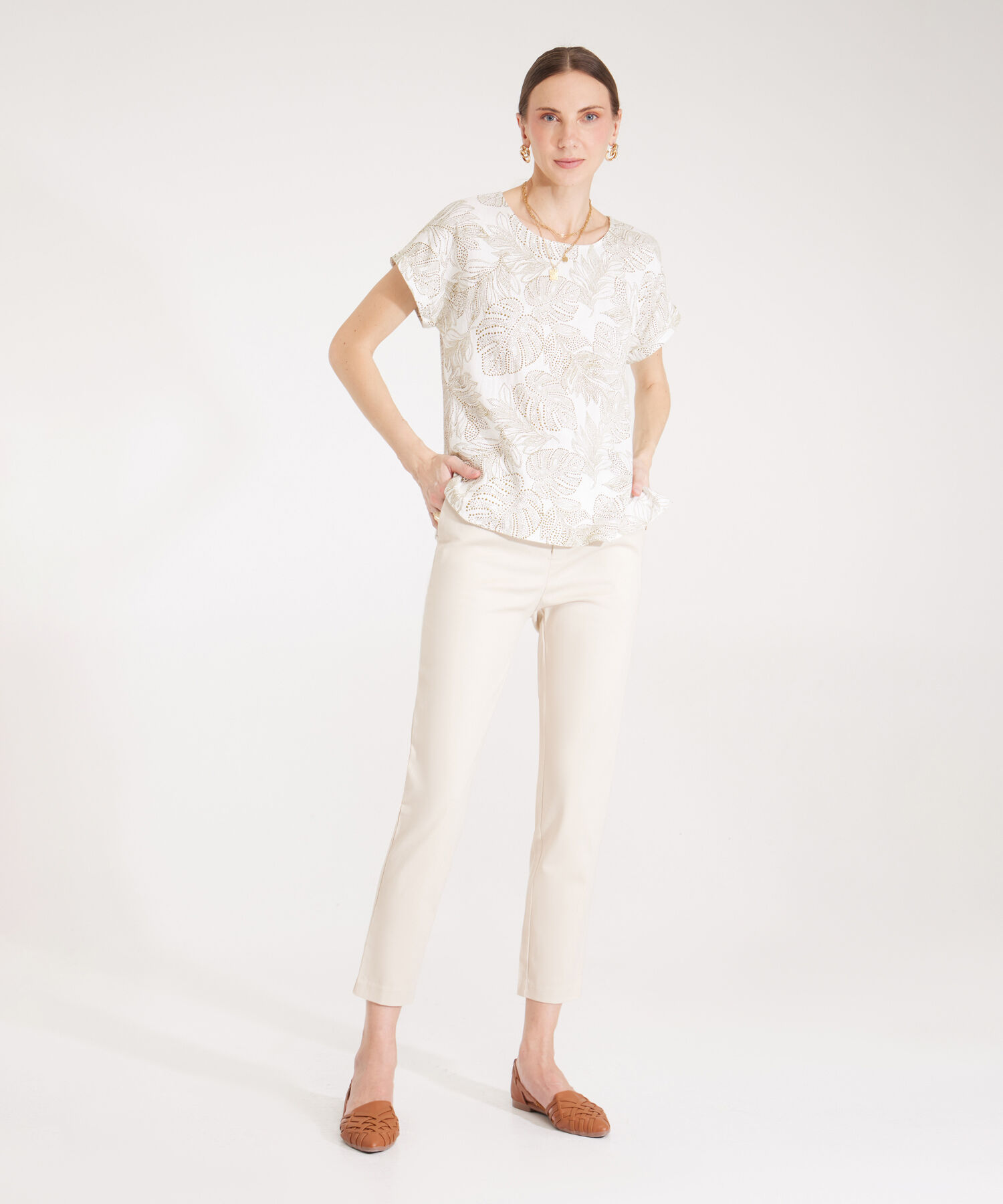 Pantalón Chino Unicolor