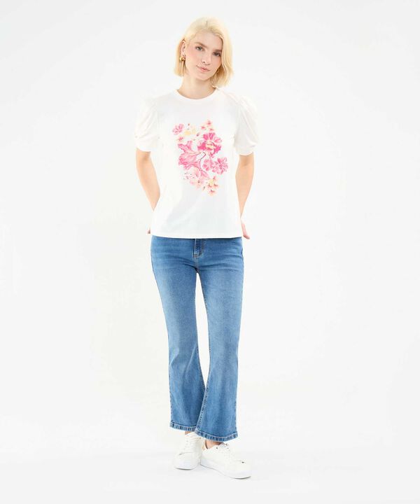 Camiseta Estampado Floral image number null
