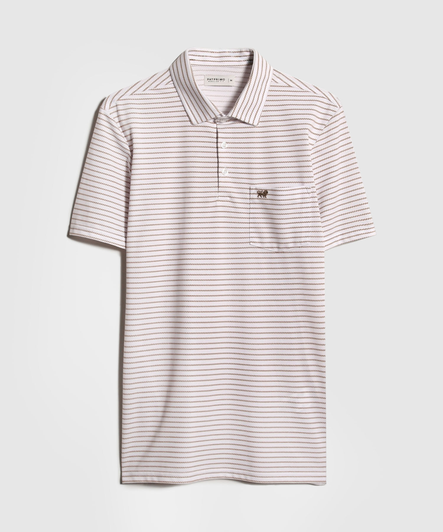 Polo Estampada Silueta Regular