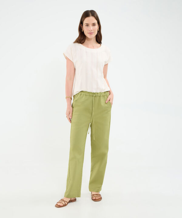 Blusa manga corta para mujer image number null