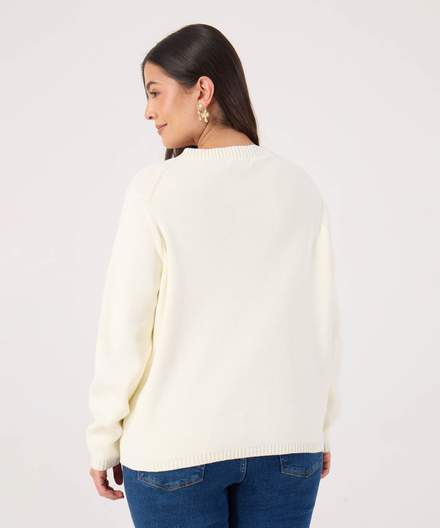 Saco Para Mujer Curvy Abierto Con Botones