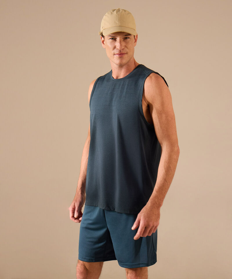 Camiseta Sin Mangas Deportiva para Hombre