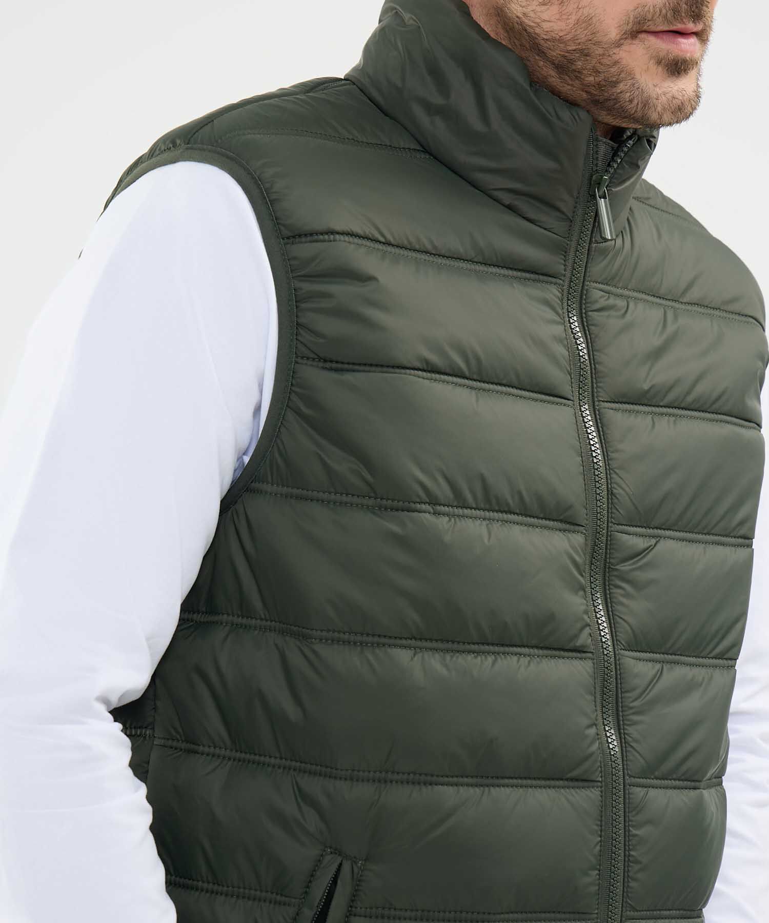 Chaleco Acolchado Con Elastico