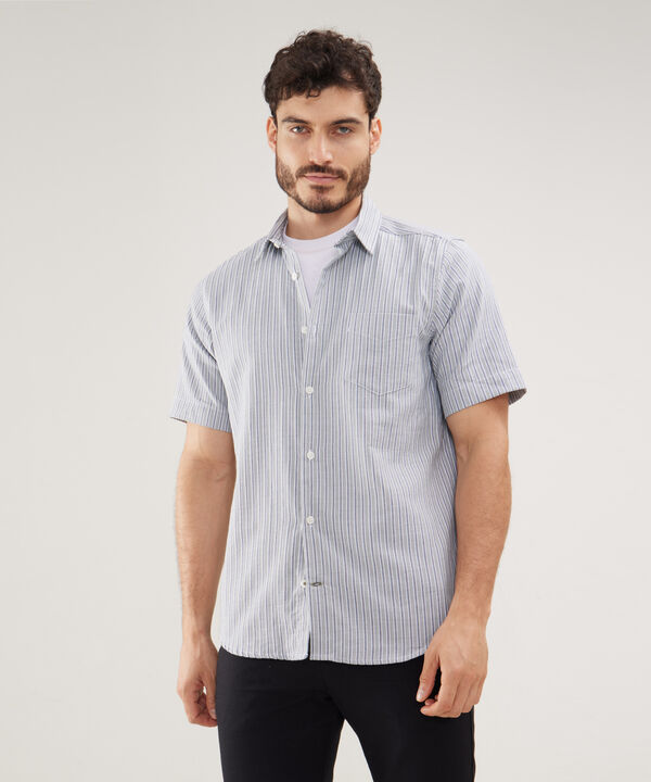 Camisa Manga Corta Cuello Formal image number null