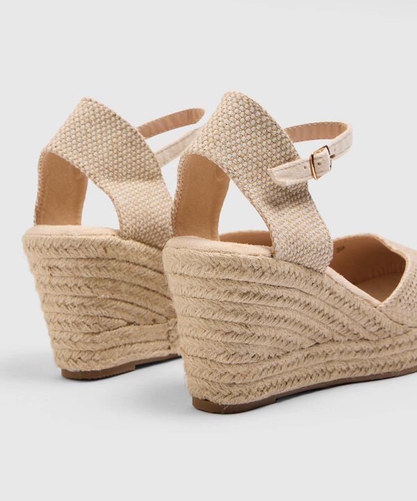 Espadrilles Con Cu&ntilde;a De Yute Para Mujer