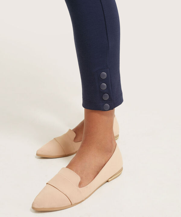 Legging Con Broches En Bota
