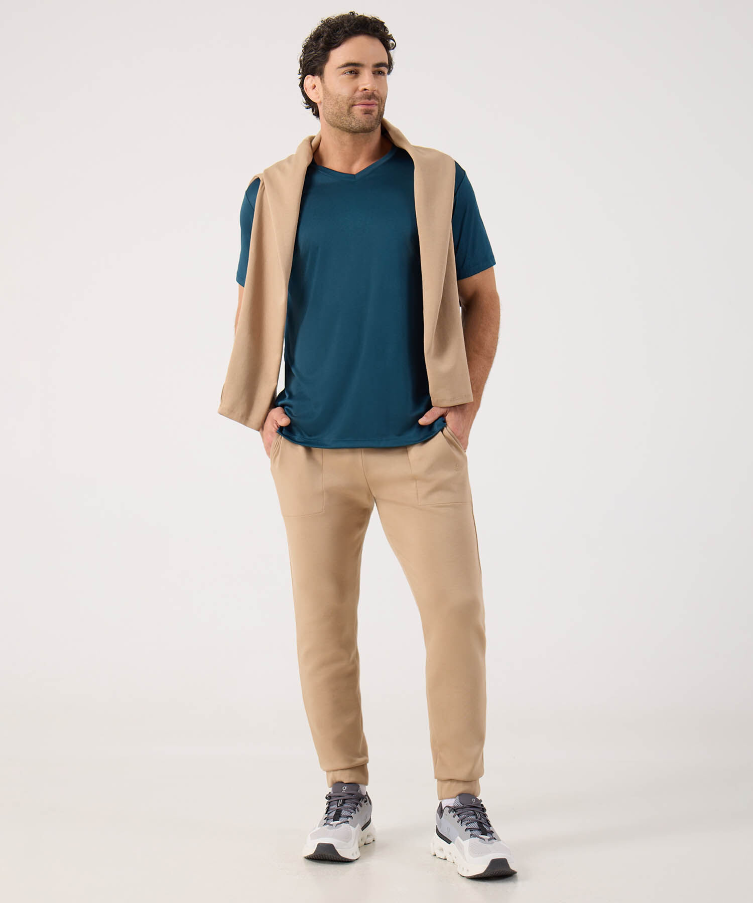 Camiseta Deportiva Unicolor 