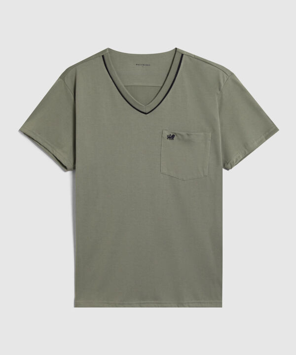 Conjunto De Pijama Unicolor  image number null