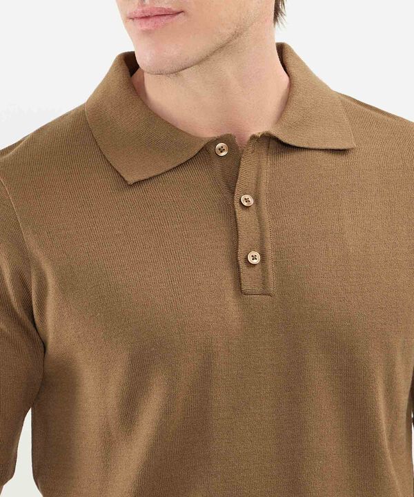 Polo Tejido Manga Corta image number null