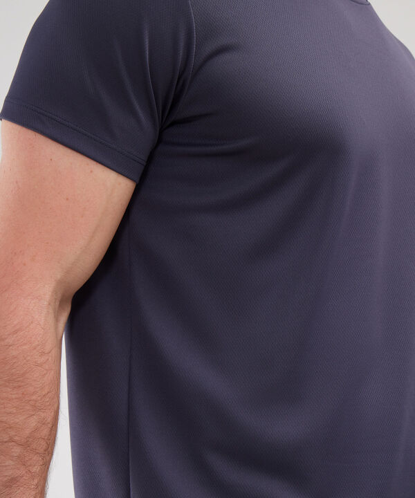 Camiseta Mc Unicolor  Texturizada