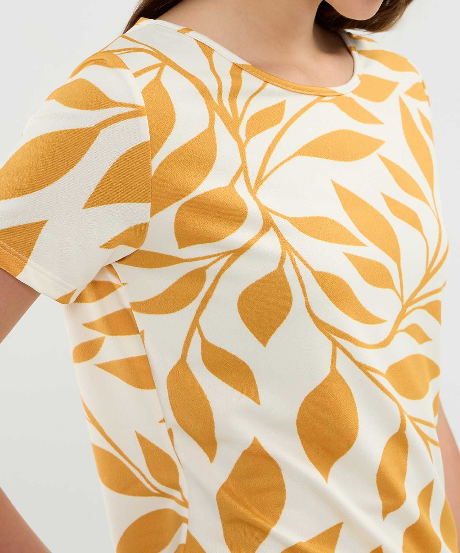 Camiseta Manga Corta Para Mujer