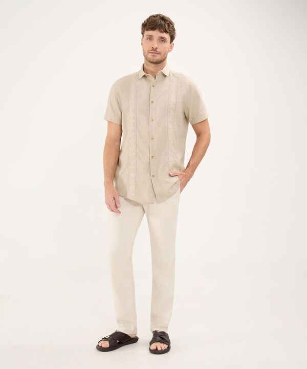 Guayabera en Efecto Lino image number null