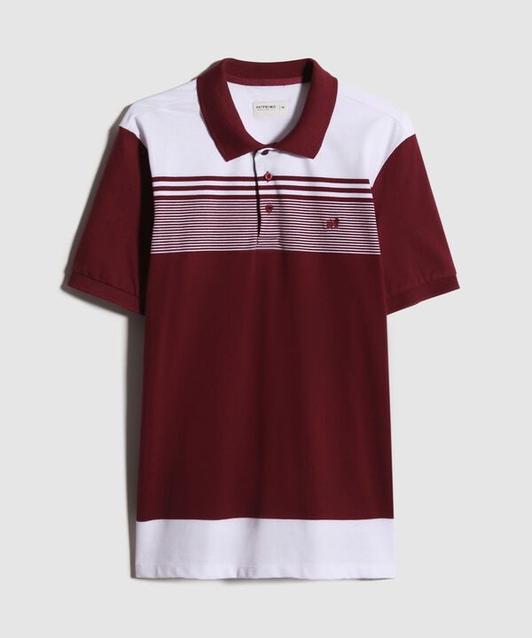 Polo Tejida con Rayas