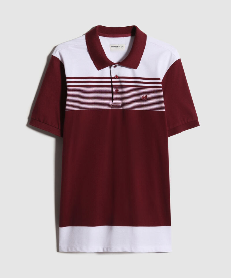 Polo Tejida con Rayas