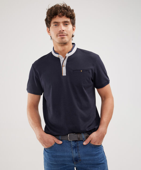 Polo Cuello Neru Con Bolsillo image number null